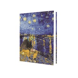 Deffter Art Of World Van Gogh At Night 14x20            - Thumbnail