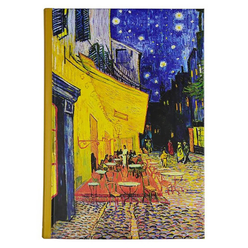 Deffter Art Of World Van Gogh Sert Kapak 14x20 cm Çizgili Defter 96 Yaprak 64682-0 - Thumbnail