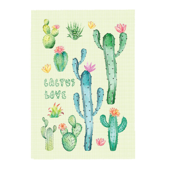 Deffter Cactus Candy Çizgili Defter 14x20 cm 96 Yaprak 64613-5