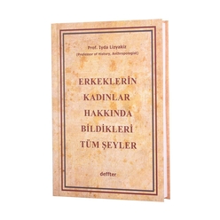 Deffter Çizgisiz Not Defteri Erkeklerin Kadınlar Hakkında Bildikleri Tüm Şeyler 14x20 cm 64705-7 - Thumbnail