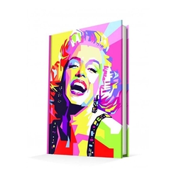 Deffter Popart Marılyn Monroe Sert Kapak Çizgili 14*22 64872-6 - Thumbnail