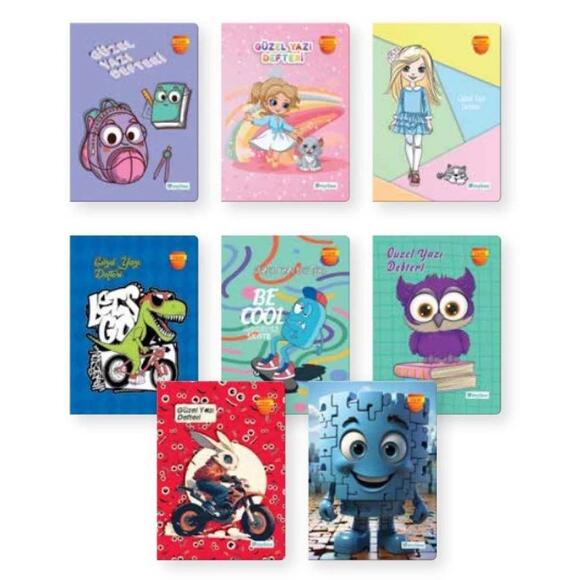 Defne 3463 A5 Dik Yazı Defteri 40 Yp.