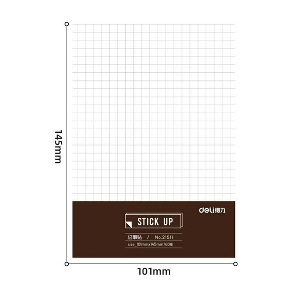 Deli 60 Yp. 101x145 mm Yapışkanlı Not Kağıdı 21511