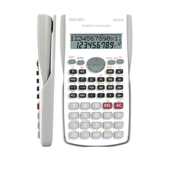Deli Bilimsel Hesap Makinesi 240F-10+2 Digits Beyaz D82MS - Thumbnail