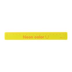 Deli Cetvel Neon Renkler 18cm 6206 - Thumbnail