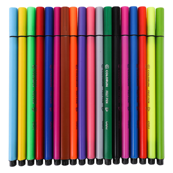 Deli Color Run Keçeli Kalem 36’lı C10536
