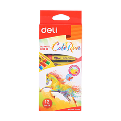 Deli ColorRun Yağlı Pastel 12’li 20200 - Thumbnail