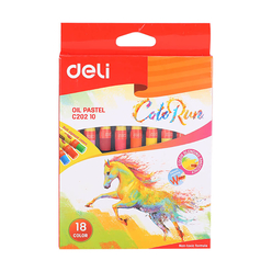 Deli ColorRun Yağlı Pastel 18’li 20210 - Thumbnail