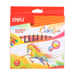 Deli ColorRun Yağlı Pastel 24’lü 20220 - Thumbnail