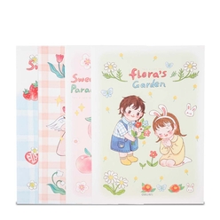 Deli Cute Day Notebook B5 Çizgili FB540 - Thumbnail