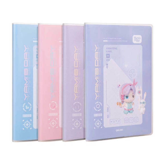 Deli EVA Kapaklı Gamer 96 Yp. Çizgili Defter T3296