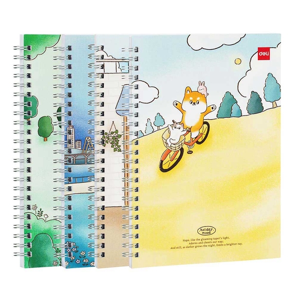 Deli Holiday Mood A5 60 Yp. Spiralli Defter LA560