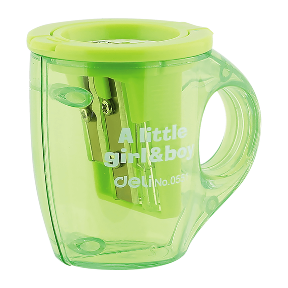 Deli Kalemtraş Çift Bölmeli Meyveli 0551