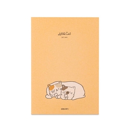 Deli Little Cat Sewing Notebook Çizgili A5 40Yp. FA540 - Thumbnail
