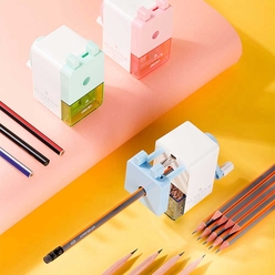 Deli Masa Üstü Blossom Yeşil Kalemtraş 0744 - Thumbnail