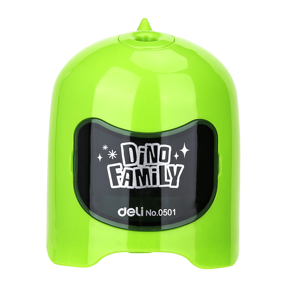 Deli Masa Üstü Kalemtraş Pilli Dinozor 0501