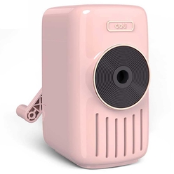 Deli - Deli Masa Üstü Müzikli Pastel Pembe Kalemtraş 71165A