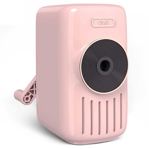 Deli Masa Üstü Müzikli Pastel Pembe Kalemtraş 71165A