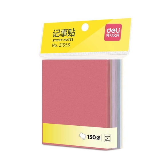 Deli Morandi Renkler Karışık 150 Yp. Yapışkanlı Not Kağıdı 21553