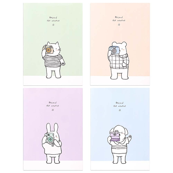 Deli Notebook A5 40yp Click One Summer Defter FA540