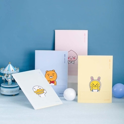 Deli Notebook B5 40yp English Kakao Friends Defter PFB540 - Thumbnail