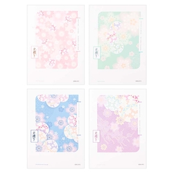 Deli - Deli Notebook B5 40yp Under The Light Cherry Defter FB540