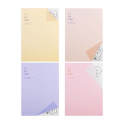 Deli Pastel Renkler Sewing Notebook B5 Çizgili 40Yp. FB540 - Thumbnail