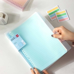 Deli - Deli PVC Kapak Sayfa Yedekli A5 60 Yp. Yeşil Defter N020