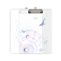 Deli - Deli Şeffaf Sekreterlik A4 Desenli 72603