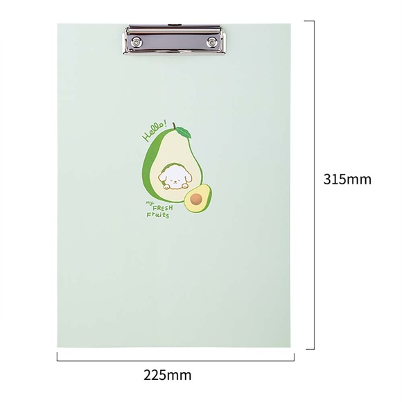 Deli Sekreterlik A4 Meyve Desenli 72369