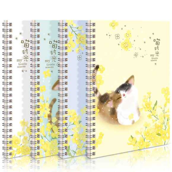 Deli Spiralli Defter Meow Time A5 60 Yp. LA560 / 100135722