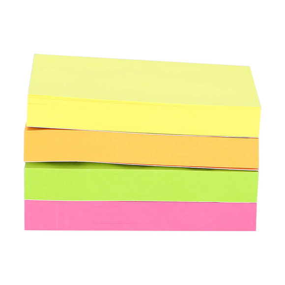 Deli Sticky Notes Pad Notes 4 renk 100’lü A03202