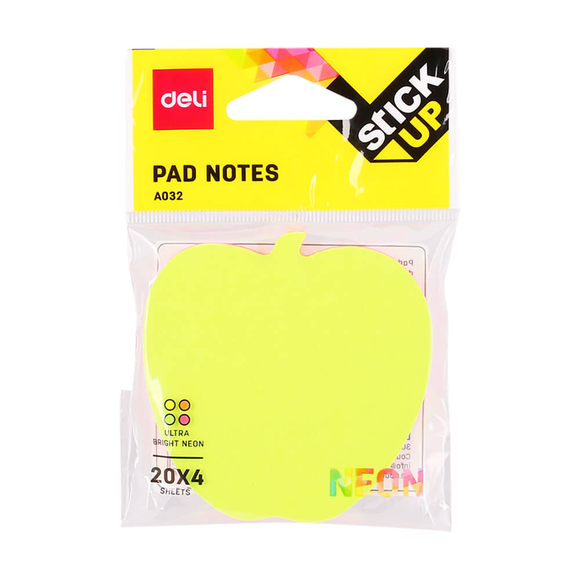 Deli Sticky Notes Pad Notes Şekilli A03202