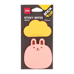Deli Sticky Notes Yapışkanlı Not Kağıdı 2 Renk 20 Sayfa A55002 - Thumbnail