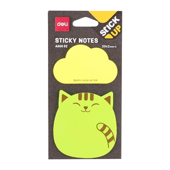 Deli Sticky Notes Yapışkanlı Not Kağıdı 2 Renk 20 Sayfa A55002 - Thumbnail