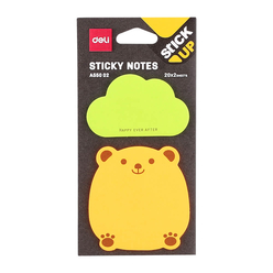 Deli Sticky Notes Yapışkanlı Not Kağıdı 2 Renk 20 Sayfa A55002 - Thumbnail