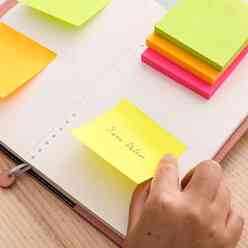 Deli Sticky Notes Yapışkanlı Not Kağıdı 76x76 mm 100 yp.Ultra Neon A02303 - Thumbnail