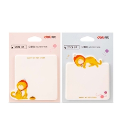 Deli - Deli Sticky Notes Yapışkanlı Not Kağıdı Happy My Pet Story 30Yp. 21512