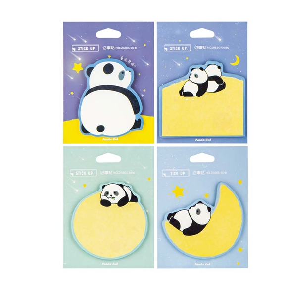 Deli Sticky Notes Yapışkanlı Not Kağıdı Panda Serisi 30Yp. 21580