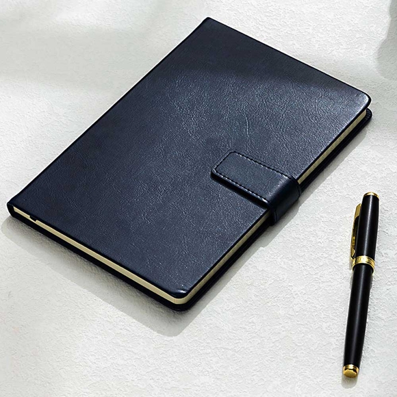 Deli Suni Deri Lacivert A5 96 Yp. Kareli Defter N138G