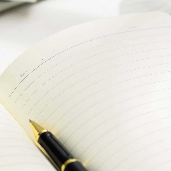 Deli Suni Deri Mavi A5 80 Yp. Çizgili Defter N123L