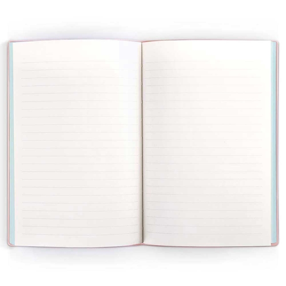 Deli Suni Deri Pastel Pemb A5 96 Yp. Çizgili Defter N140L