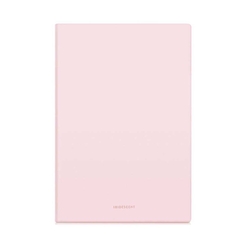 Deli - Deli Suni Deri Pastel Pembe A5 96 Yp. Kareli Defter N140G