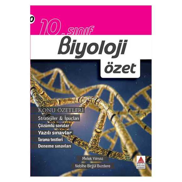 Delta 10. Sınıf Biyoloji Özet