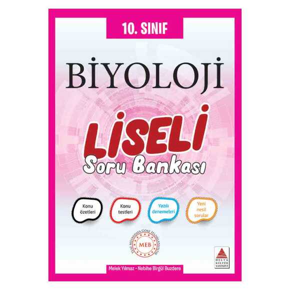 Delta 10. Sınıf Biyoloji Soru Bankası (Liseli) 2020