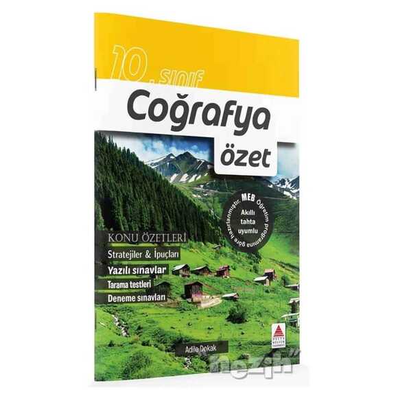 Delta 10. Sınıf Coğrafya Özet 2019