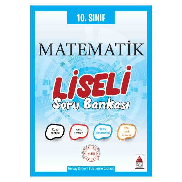 Delta 10. Sınıf Matematik Soru Bankası - Liseli