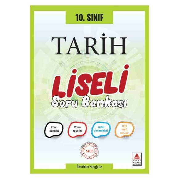 Delta 10. Sınıf Tarih Soru Bankası - Liseli