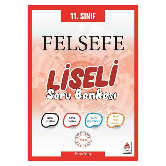 Delta 11. Sınıf Felsefe Soru Bankası (Liseli) 2020