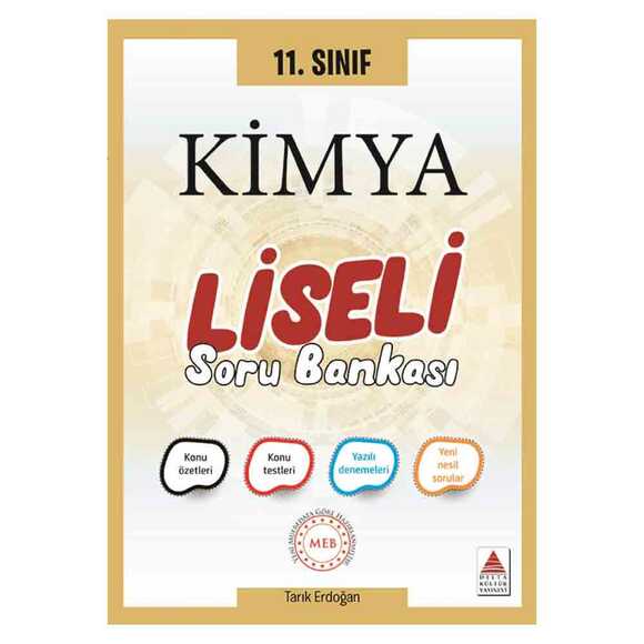 Delta 11. Sınıf Kimya Soru Bankası (Liseli) 2020